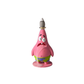 Funny Pink Starfish Incense Holder – Cartoon Character Smoke Burner Desk Decor