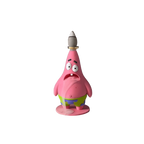 Funny Pink Starfish Incense Holder – Cartoon Character Smoke Burner Desk Decor