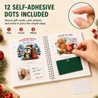 Christmas mug and book patterns Gift Card Book