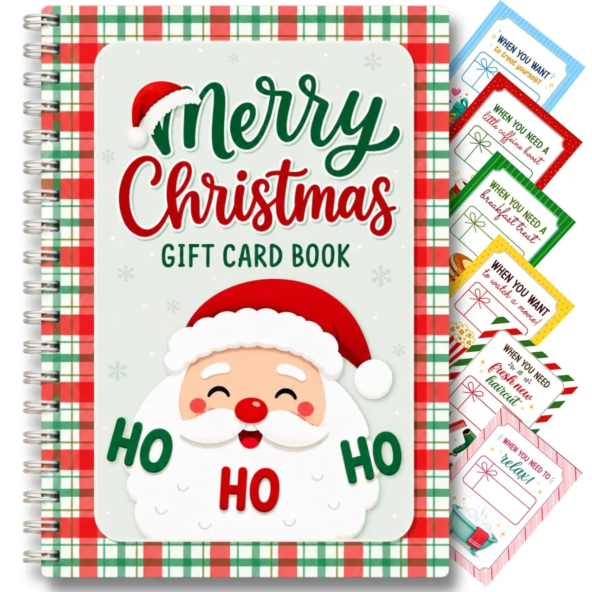 Merry Christmas Gift Card Book For Teens, Christmas Gift Card Holder