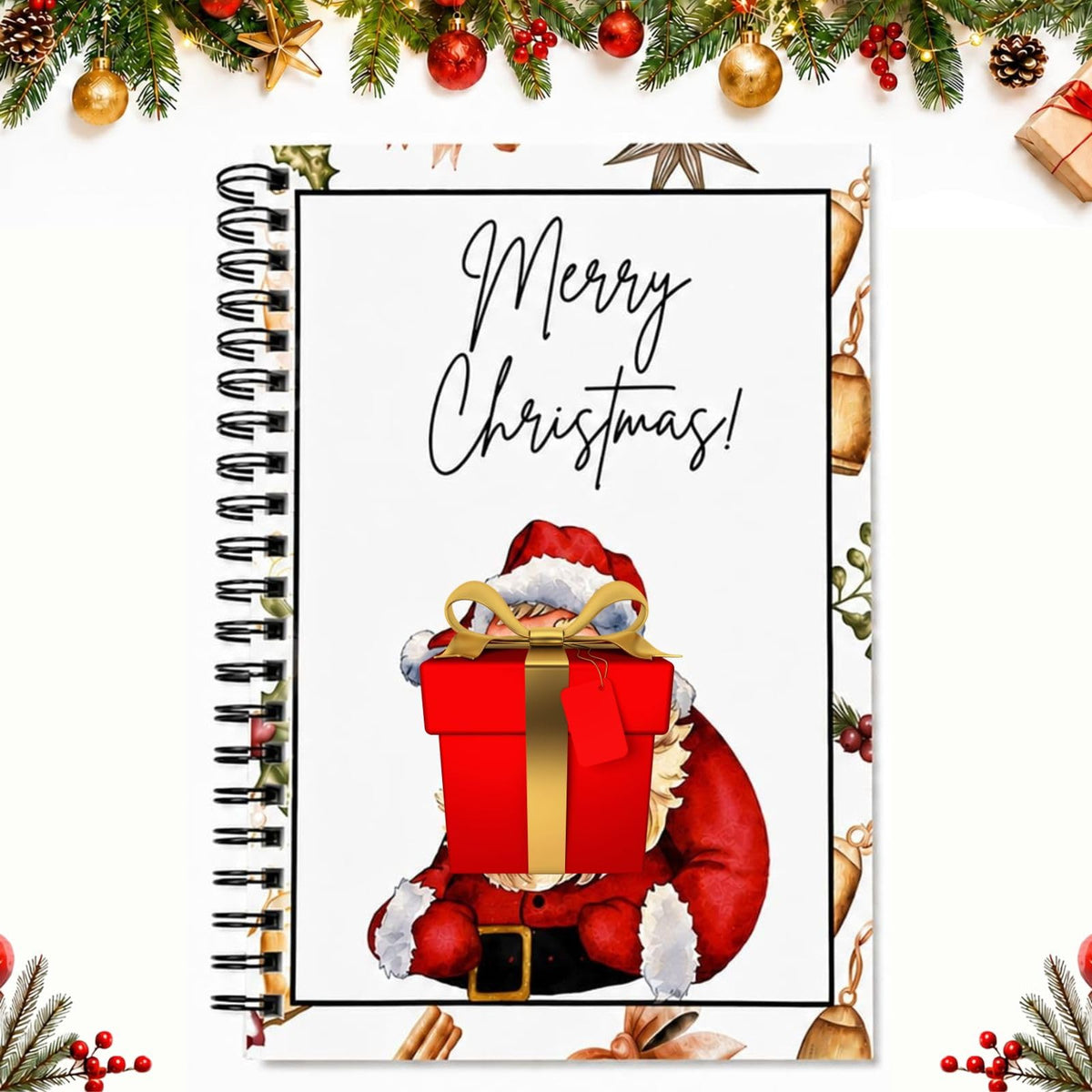 Santa Claus-themed Gift Card Book