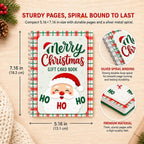 Merry Christmas Gift Card Book For Teens, Christmas Gift Card Holder