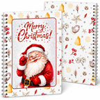 Cute Santa Claus and bell pattern  Gift Card Book