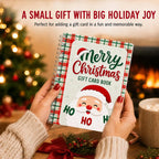 Merry Christmas Gift Card Book For Teens, Christmas Gift Card Holder
