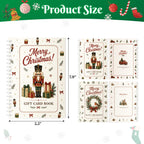 2 Pc Christmas King's Guard doll pattern & Christmas wreath Gift Card Book