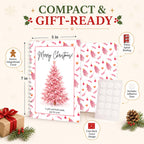 Christmas Gift Card Book for Adults, Teens & Kids, Money Holder for Cash