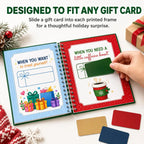 Merry Christmas Gift Card Book For Teens, Christmas Gift Card Holder