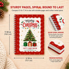 Tree Merry Christmas Gift Card Book For Teens, Christmas Gift Card Holder