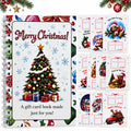 Christmas Gift Card Book, 5x7 Inch Spiral Bound DIY Gift Booklet