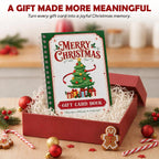 Christmas Gift Card Holder Book - Merry Christmas Gift Card Book For Teens