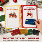 Christmas Gift Card Holder Book, Christmas Gift Card Book For Teens, Adults