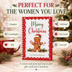 Christmas Gift Card Book for Adults, Stocking Stuffer for Teens