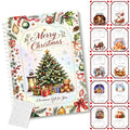 Christmas Gift Card Book,Merry Christmas Gift Card Booklet for Adults Teens