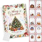 Christmas Gift Card Book,Merry Christmas Gift Card Booklet for Adults Teens