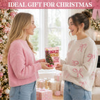 Hlolly Jolly Pink Christmas Gift Card Book for Teen, Adults, Kids