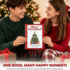 Merry Christmas Letter Christmas Tree Pattern Christmas Gift Card Book