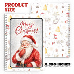 Christmas Gift Card Book for Teens, Santa Merry Christmas Gift Card Holder