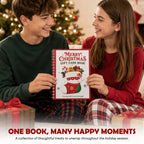 Christmas stocking and gingerbread man patterns gift card book