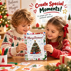 Christmas Gift Card Book, 5x7 Inch Spiral Bound DIY Gift Booklet