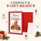 Christmas Gift Card Book for Adults, Stocking Stuffer for Teens