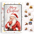 Christmas Gift Card Book for Teens, Santa Merry Christmas Gift Card Holder