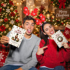 2 Pc Christmas King's Guard doll pattern & Christmas wreath Gift Card Book