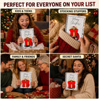 Santa Claus-themed Gift Card Book