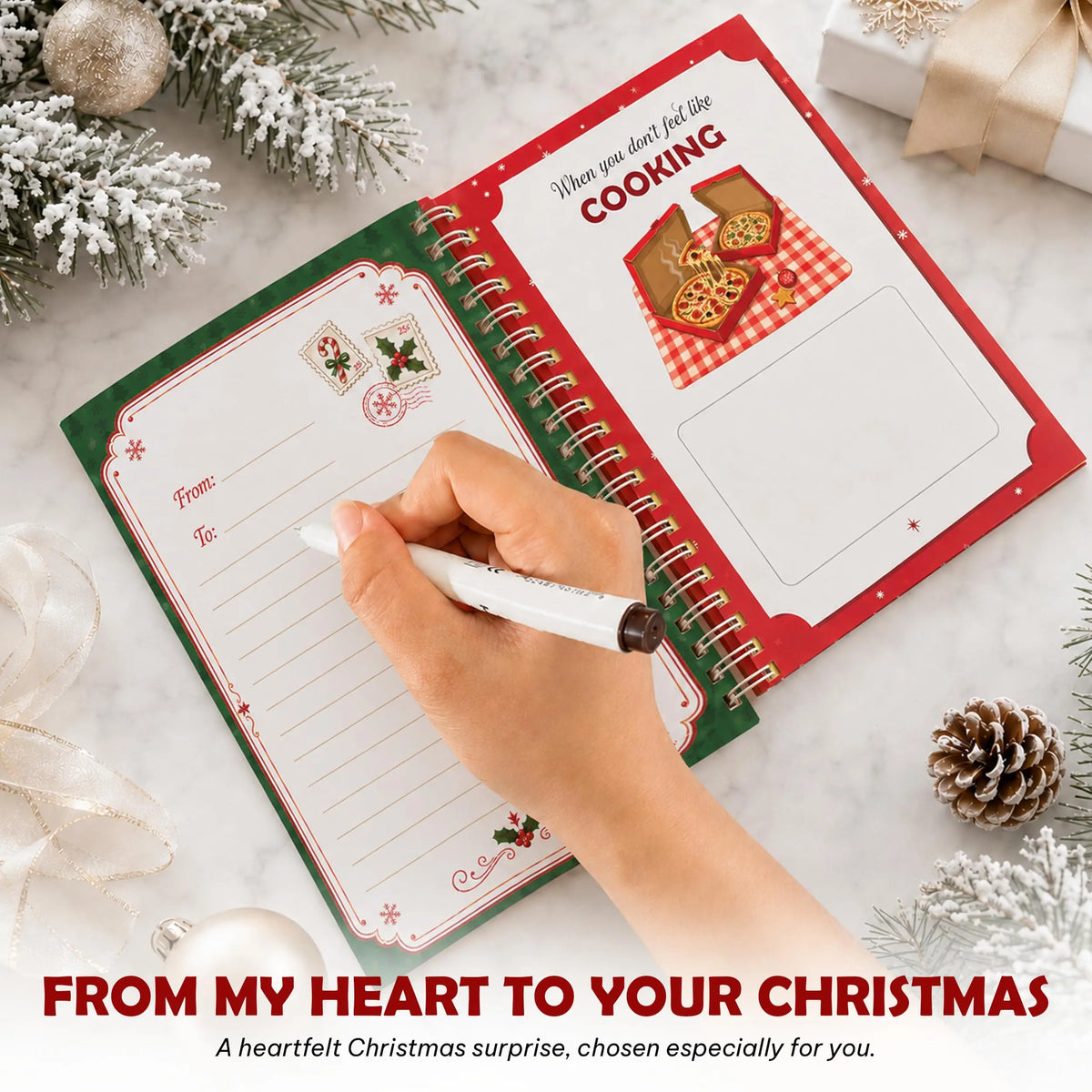 Christmas Gift Card Holder Book - Merry Christmas Gift Card Book For Teens