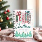 Merry Christmas Gift Card Book (5x7 in), Hologram Cover, 20 Gift Card Pages