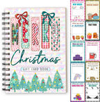 Merry Christmas Gift Card Book (5x7 in), Hologram Cover, 20 Gift Card Pages