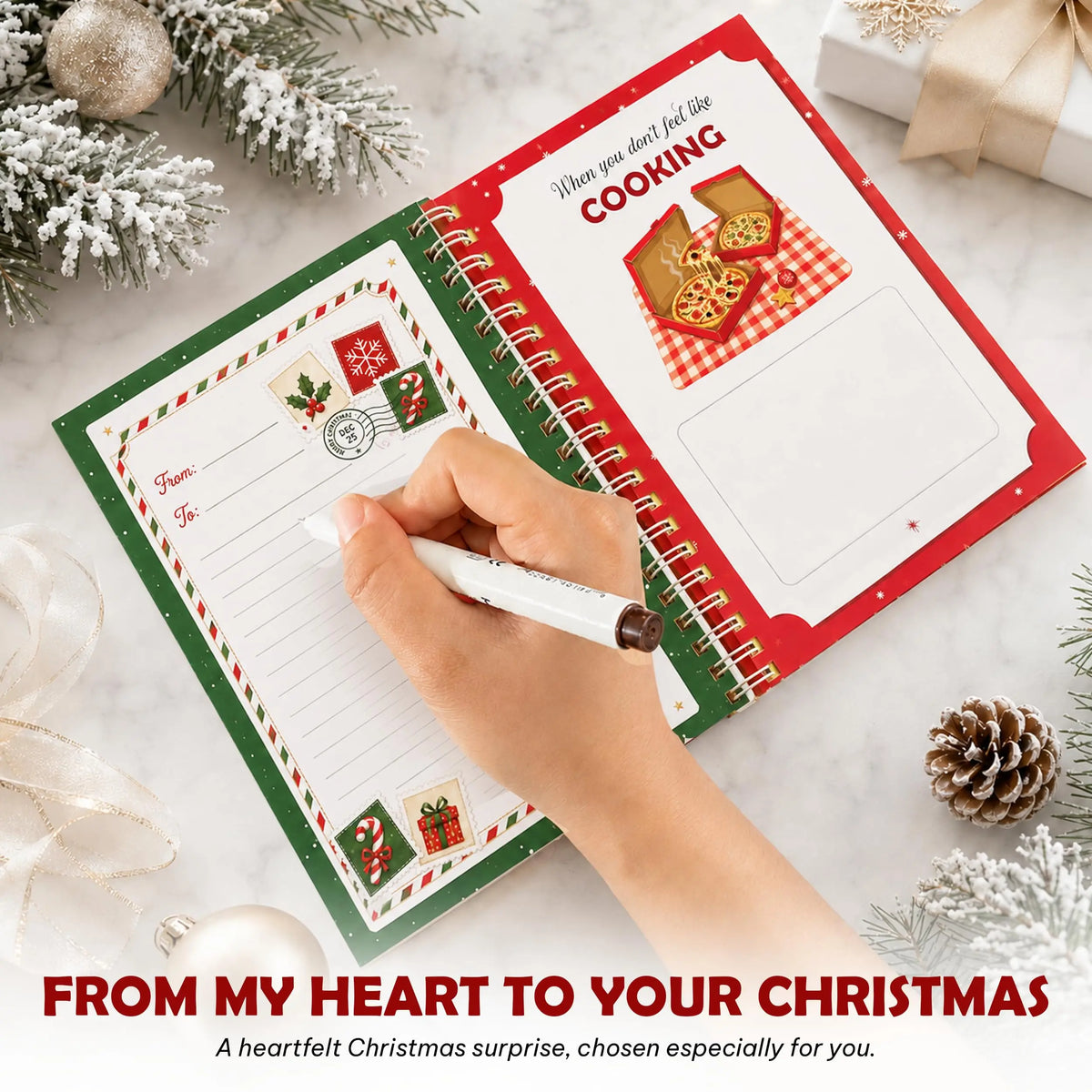 Christmas Gift Card Holder Book, Christmas Gift Card Book For Teens, Adults