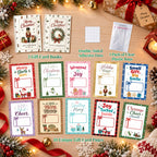 2 Pc Christmas King's Guard doll pattern & Christmas wreath Gift Card Book