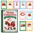 24 Pages Christmas Gift Card Book For Adults Teens (Santa)