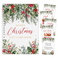 Merry Christmas Gift Card Book, Holiday Gift Card Book for Teens Adults