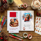 Christmas mug and book patterns Gift Card Book