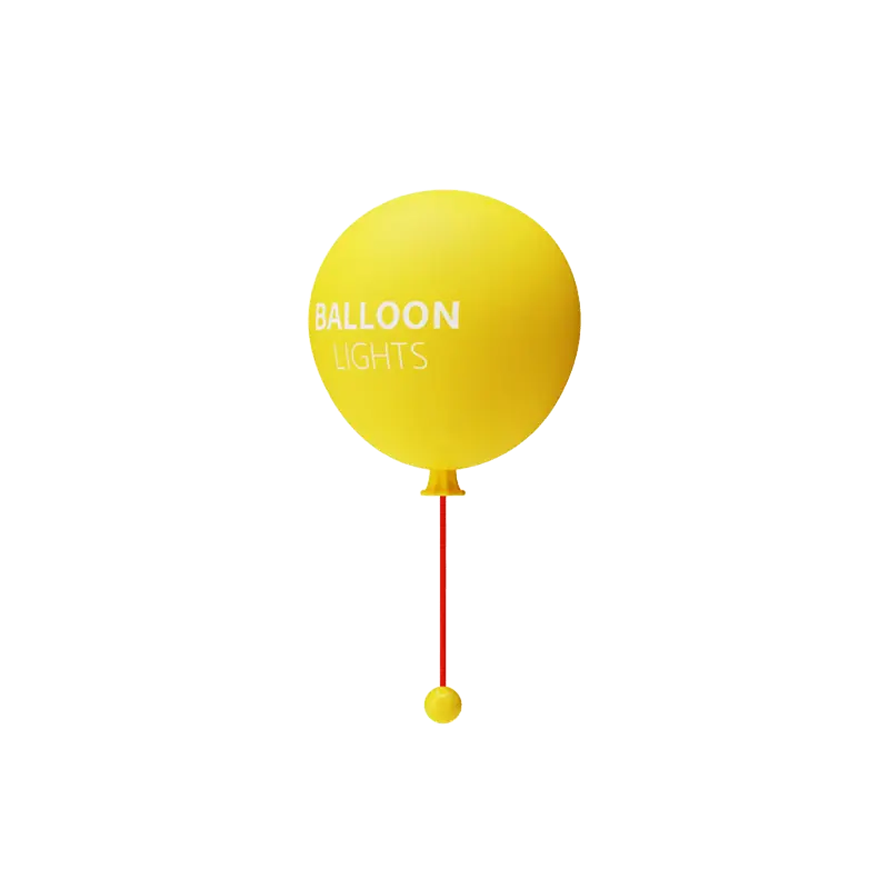 Yellow Balloon Lights