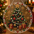 Christmas tree gifts pearl diamond painting kit for beginners